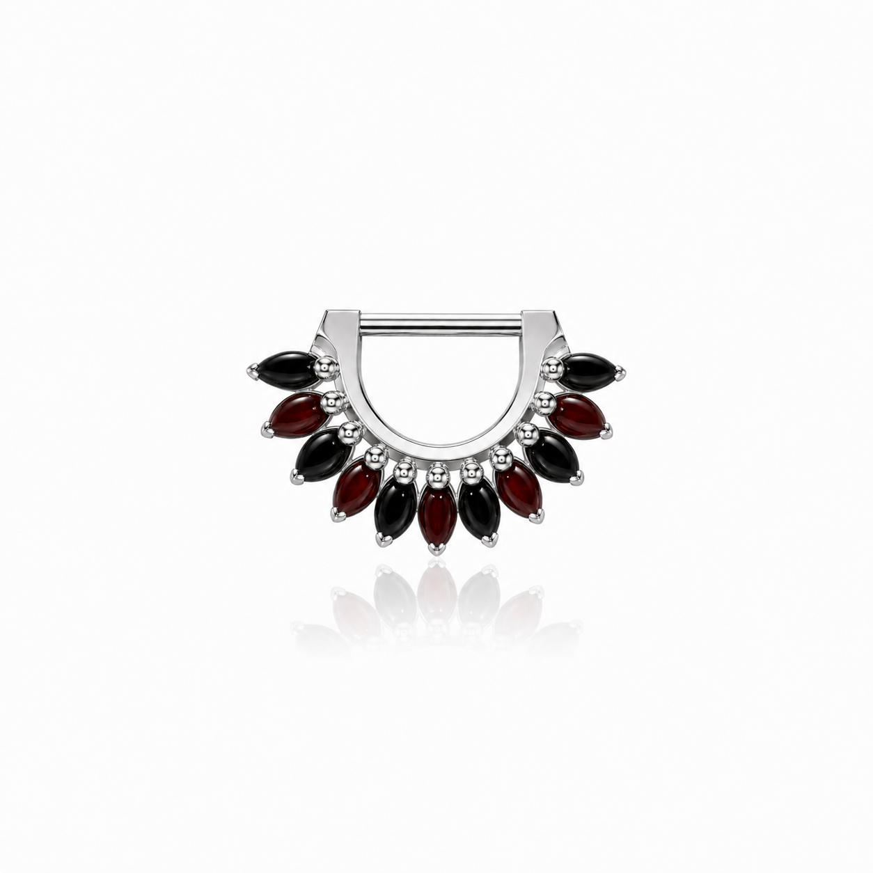 White Gold Marchesa Ring with Cabs