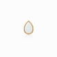 Top Yellow Gold Teardrop with Opals