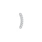 Top Curb Curved Chain Stud