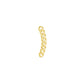 Top Curb Curved Chain Stud