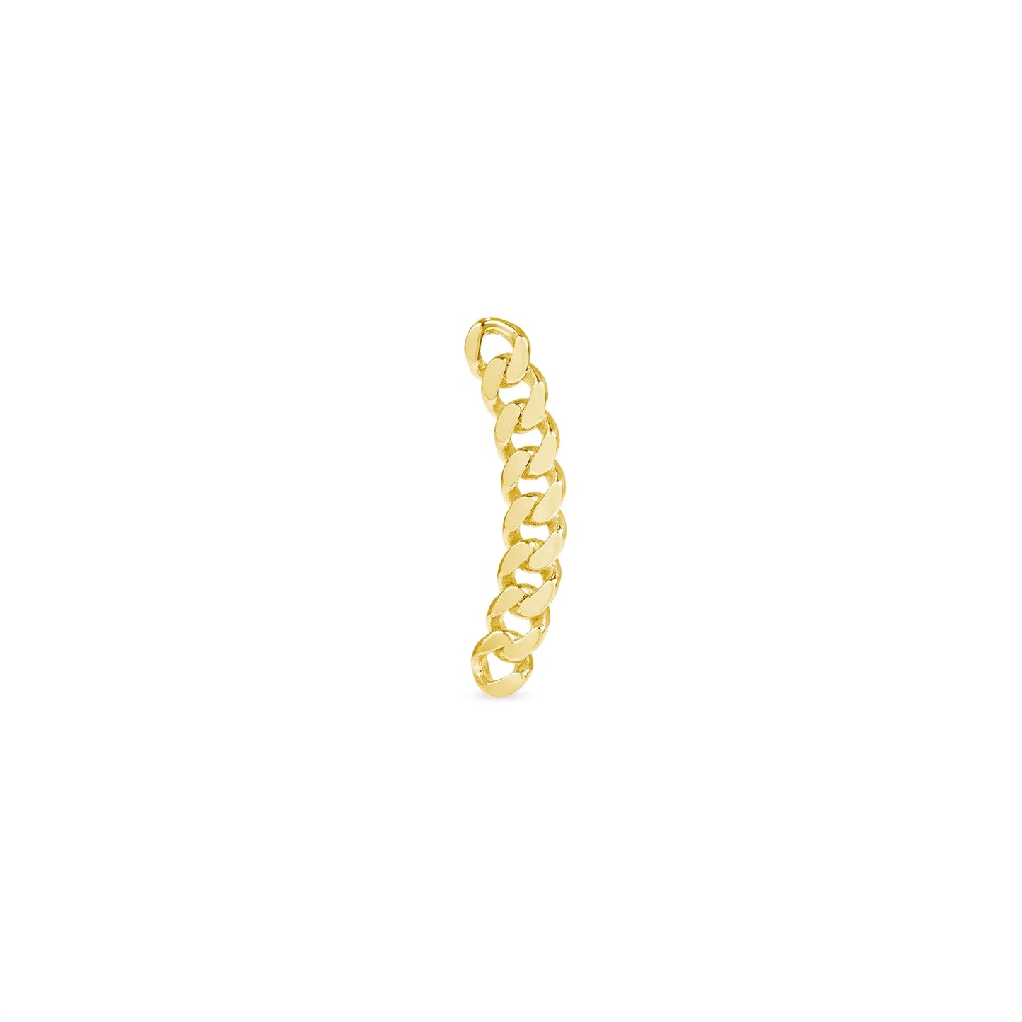 Top Curb Curved Chain Stud