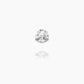 Top 3-Prong Set Gem White Gold 14k