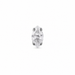 Titanium Top Marquise Prong Set Gem