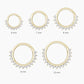 Tiara Ring Yellow Gold 18k