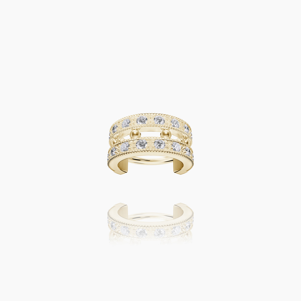 Cassiopea Beta Ring Yellow Gold 18k