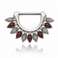 White Gold Marchesa Ring with Cabs