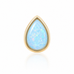 Top Yellow Gold Teardrop with Opals