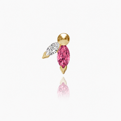 Top Yellow Gold Marchesa Petals Left
