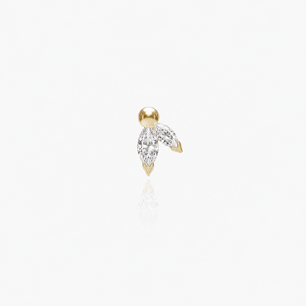 Top Yellow Gold Marchesa Petals Right