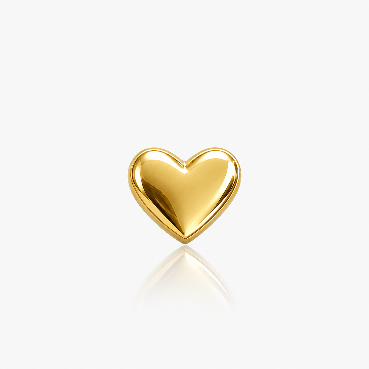Top Yellow Gold Flatheart