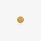 Top Yellow Gold Cabochon with Druzes