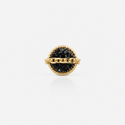 Top Yellow Gold Elemence with Druzes
