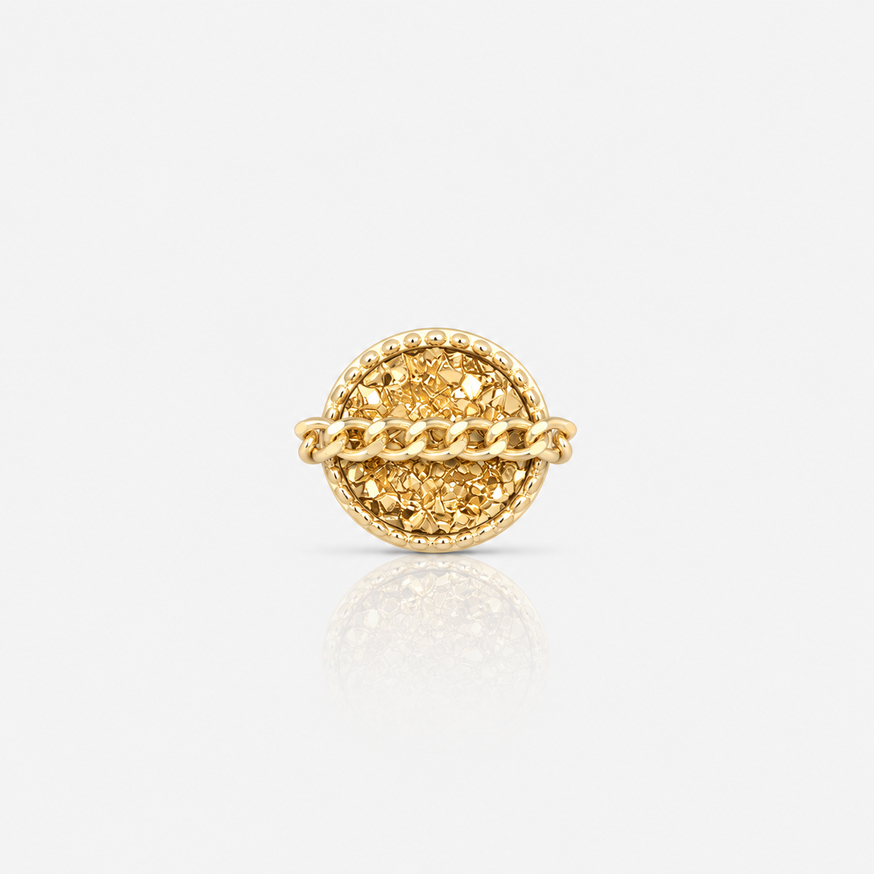 Top Yellow Gold Elemence with Druzes