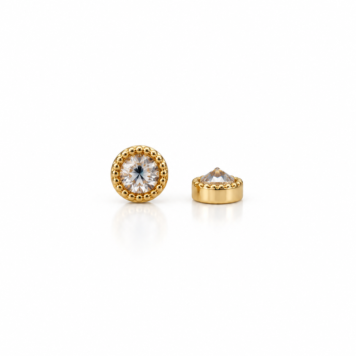Pavilion tops Yellow Gold 18k