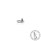 Titanium Threaded Microdermal  Anchor Base Style#3