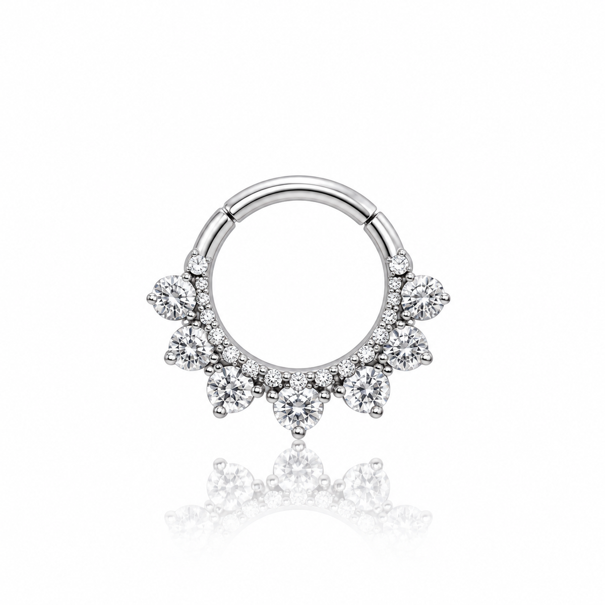 Tiara Royal Ring White Gold 14k