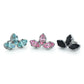 Titanium Marquise Cut Gem Fan Clusters