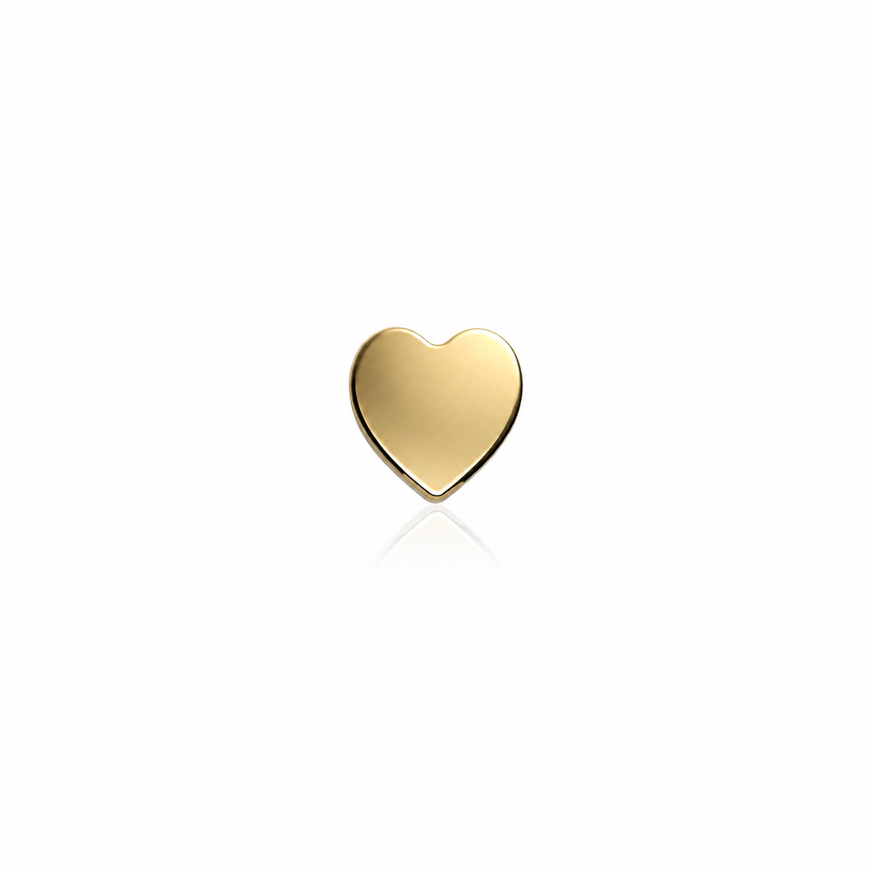 Top Yellow Gold Flatheart