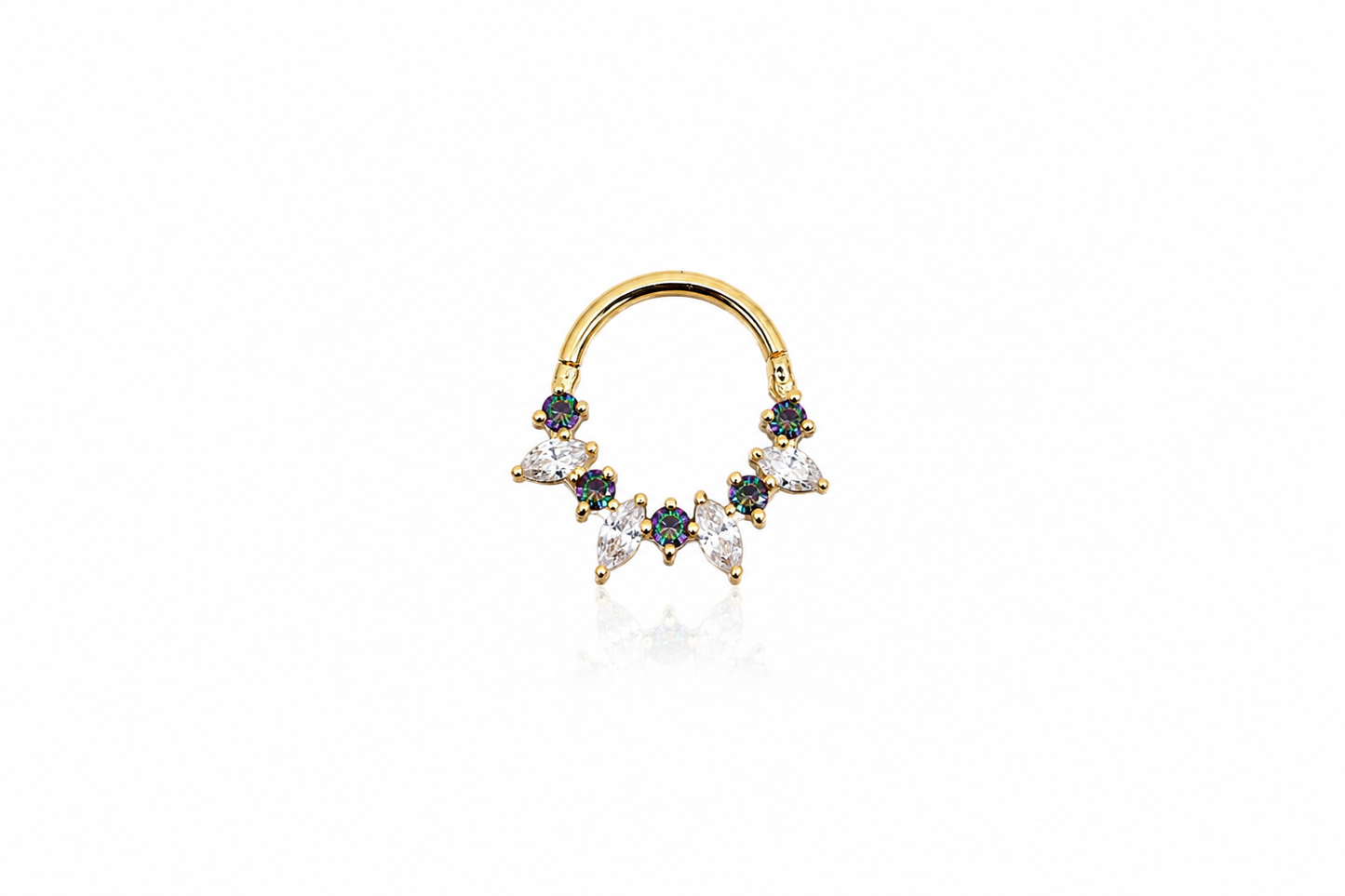 Luxette Clicker Ring Yellow Gold 14k