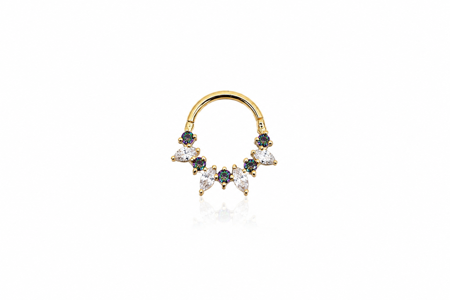 Luxette Clicker Ring Yellow Gold 14k